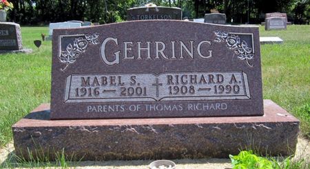 GEHRING, MABEL S. - Fayette County, Iowa | MABEL S. GEHRING 