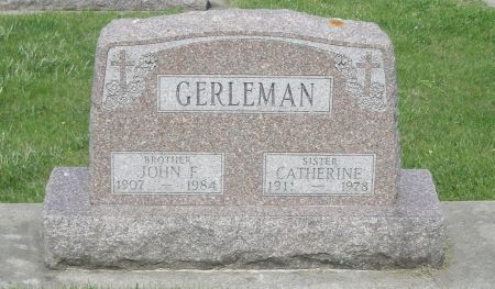 GERLEMAN, JOHN F - Fayette County, Iowa | JOHN F GERLEMAN 