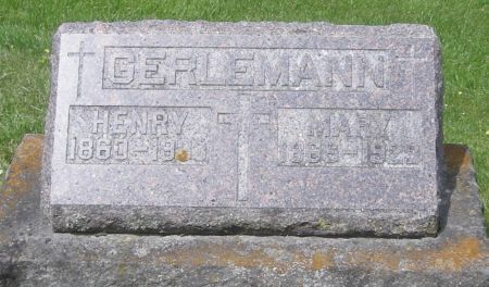 GERLEMANN, HENRY - Fayette County, Iowa | HENRY GERLEMANN 