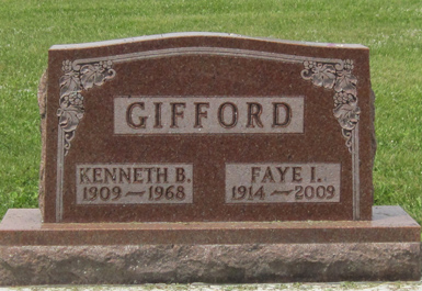 GIFFORD, KENNETH B. - Fayette County, Iowa | KENNETH B. GIFFORD 