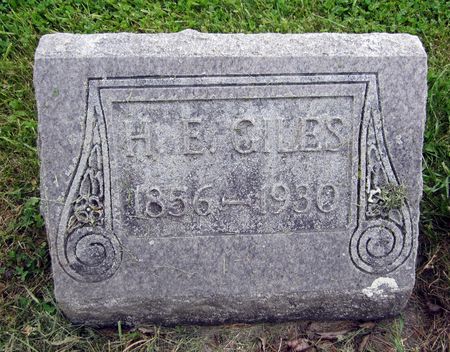 GILES, HASLEY EUGENE - Fayette County, Iowa | HASLEY EUGENE GILES 