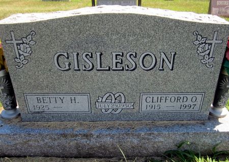 GISLESON, CLIFFORD - Fayette County, Iowa | CLIFFORD GISLESON 