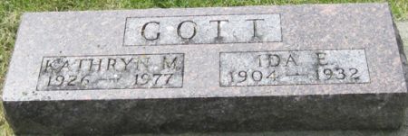 GOTT, KATHRY M. - Fayette County, Iowa | KATHRY M. GOTT 