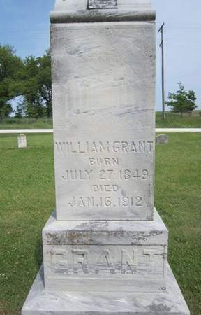 GRANT, WILLIAM - Fayette County, Iowa | WILLIAM GRANT 