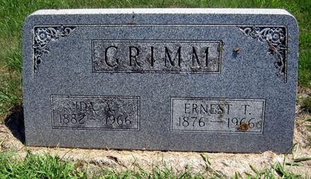 GRIMM, IDA A. - Fayette County, Iowa | IDA A. GRIMM 