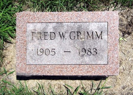GRIMM, FRED W. - Fayette County, Iowa | FRED W. GRIMM 