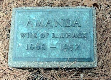 HACK, AMANDA - Fayette County, Iowa | AMANDA HACK 