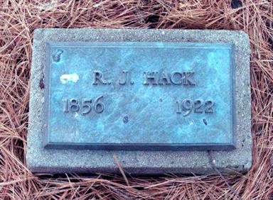 HACK, R. J. - Fayette County, Iowa | R. J. HACK 