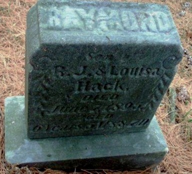 HACK, RAYMOND - Fayette County, Iowa | RAYMOND HACK 