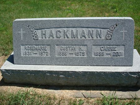 HACKMANN, CARRIE - Fayette County, Iowa | CARRIE HACKMANN 