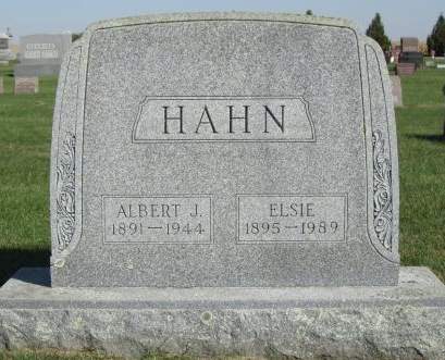 HAHN, ALBERT J - Fayette County, Iowa | ALBERT J HAHN 