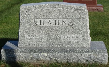 BUSSE HAHN, TILLIE A. - Fayette County, Iowa | TILLIE A. BUSSE HAHN 