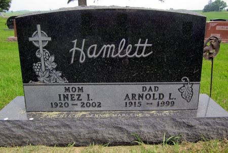 HAMLETT, INEZ I. - Fayette County, Iowa | INEZ I. HAMLETT 