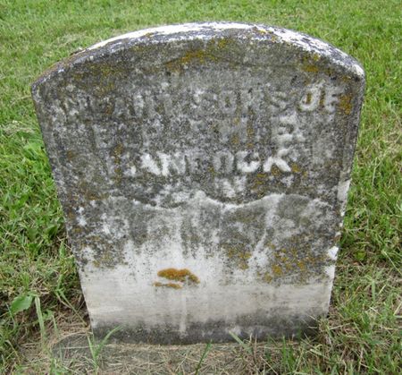 HANCOCK, INFANT SONS - Fayette County, Iowa | INFANT SONS HANCOCK 