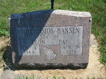 HANSEN, TODD AMOS - Fayette County, Iowa | TODD AMOS HANSEN 