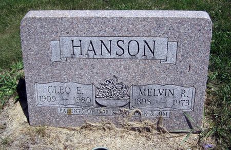 GILBERT HANSON, CLEO - Fayette County, Iowa | CLEO GILBERT HANSON 