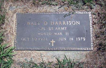 HARRISON, WALT - Fayette County, Iowa | WALT HARRISON 