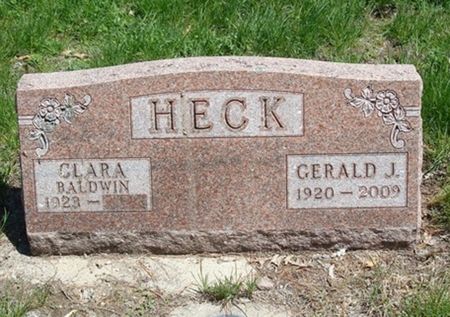 HECK, GERALD J. - Fayette County, Iowa | GERALD J. HECK 