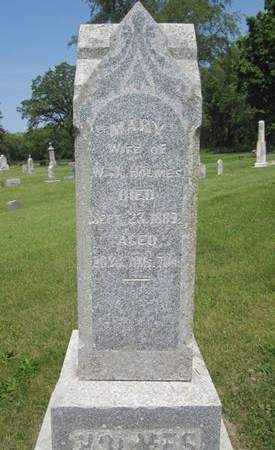 HOLMES, MARY - Fayette County, Iowa | MARY HOLMES 