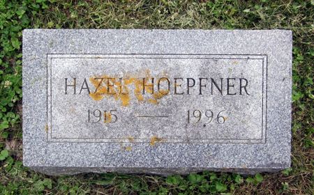 HOEPFNER, HAZEL - Fayette County, Iowa | HAZEL HOEPFNER 