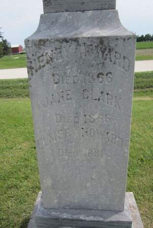 HOWARD CLARK, JANE - Fayette County, Iowa | JANE HOWARD CLARK 