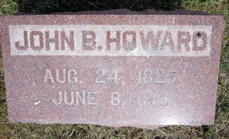 HOWARD, JOHN B. - Fayette County, Iowa | JOHN B. HOWARD 
