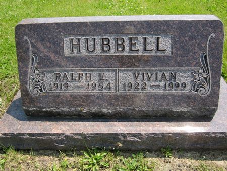 HUBBELL, RALPH E. - Fayette County, Iowa | RALPH E. HUBBELL 