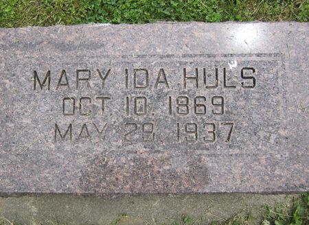 HULS, MARY IDA - Fayette County, Iowa | MARY IDA HULS 