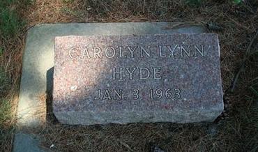 HYDE, CAROLYN LYNN - Fayette County, Iowa | CAROLYN LYNN HYDE 