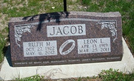 JACOB, RUTH M. - Fayette County, Iowa | RUTH M. JACOB 