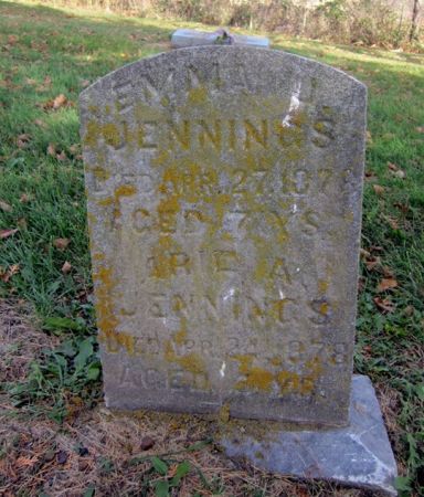 JENNINGS, EMMA J. - Fayette County, Iowa | EMMA J. JENNINGS 