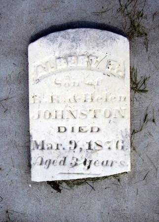 JOHNSTON, ALBERT E. - Fayette County, Iowa | ALBERT E. JOHNSTON 