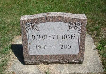 JONES, DOROTHY L. - Fayette County, Iowa | DOROTHY L. JONES 
