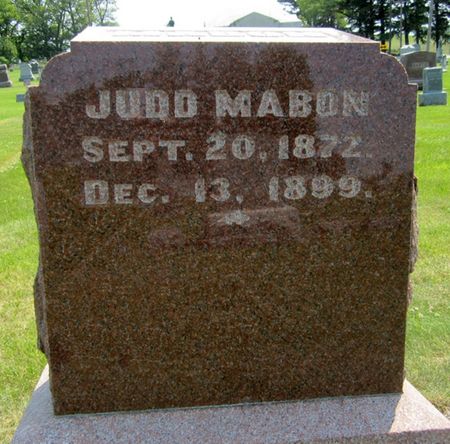 JUDD, MABON - Fayette County, Iowa | MABON JUDD 