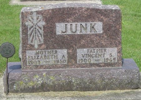 JUNK, ELIZABETH A - Fayette County, Iowa | ELIZABETH A JUNK 