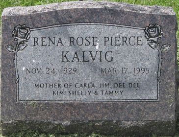 KALVIG, RENA ROSE - Fayette County, Iowa | RENA ROSE KALVIG 