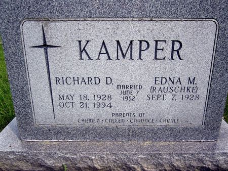 KAMPER, RICHARD D. - Fayette County, Iowa | RICHARD D. KAMPER 