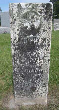 KENOVER, MARTHA - Fayette County, Iowa | MARTHA KENOVER 