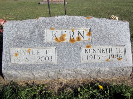 KERN, MYRLE F. - Fayette County, Iowa | MYRLE F. KERN 