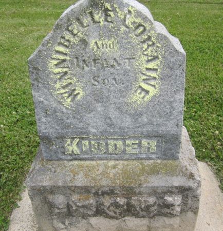 KIDDER, WINNIBELLE - Fayette County, Iowa | WINNIBELLE KIDDER 