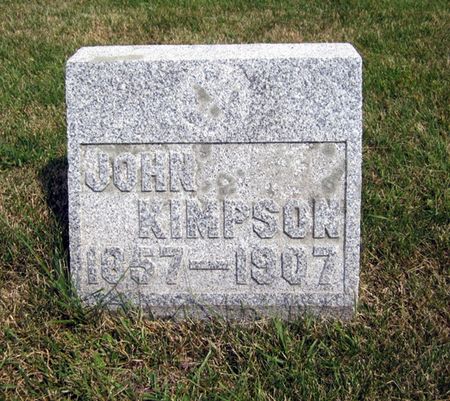 KIMPSON, JOHN - Fayette County, Iowa | JOHN KIMPSON 