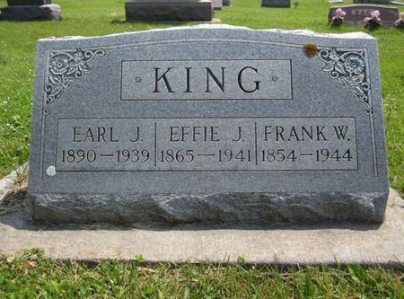 KING, EFFIE J. - Fayette County, Iowa | EFFIE J. KING 
