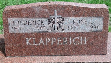 FAIST KLAPPERICH, ROSE - Fayette County, Iowa | ROSE FAIST KLAPPERICH 