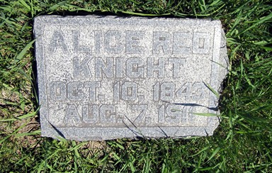 KNIGHT, ALICE - Fayette County, Iowa | ALICE KNIGHT 