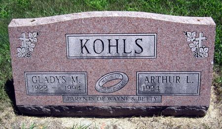 KOHLS, GLADYS - Fayette County, Iowa | GLADYS KOHLS 