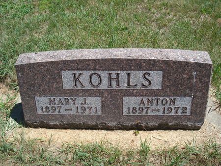 KOHLS, MARY J. - Fayette County, Iowa | MARY J. KOHLS 
