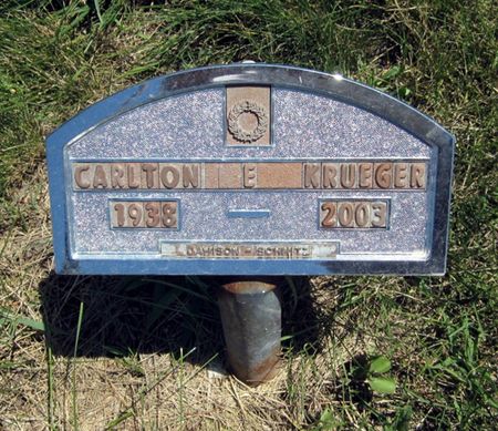 KRUEGER, CARLTON E. - Fayette County, Iowa | CARLTON E. KRUEGER 