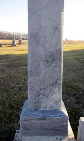 KRUEGER, HENRY L. - Fayette County, Iowa | HENRY L. KRUEGER 