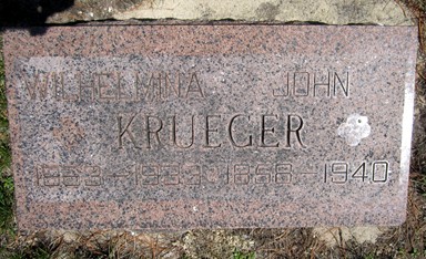 KRUEGER, JOHN - Fayette County, Iowa | JOHN KRUEGER 