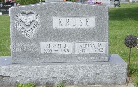 KRUSE, ALBERT J - Fayette County, Iowa | ALBERT J KRUSE 